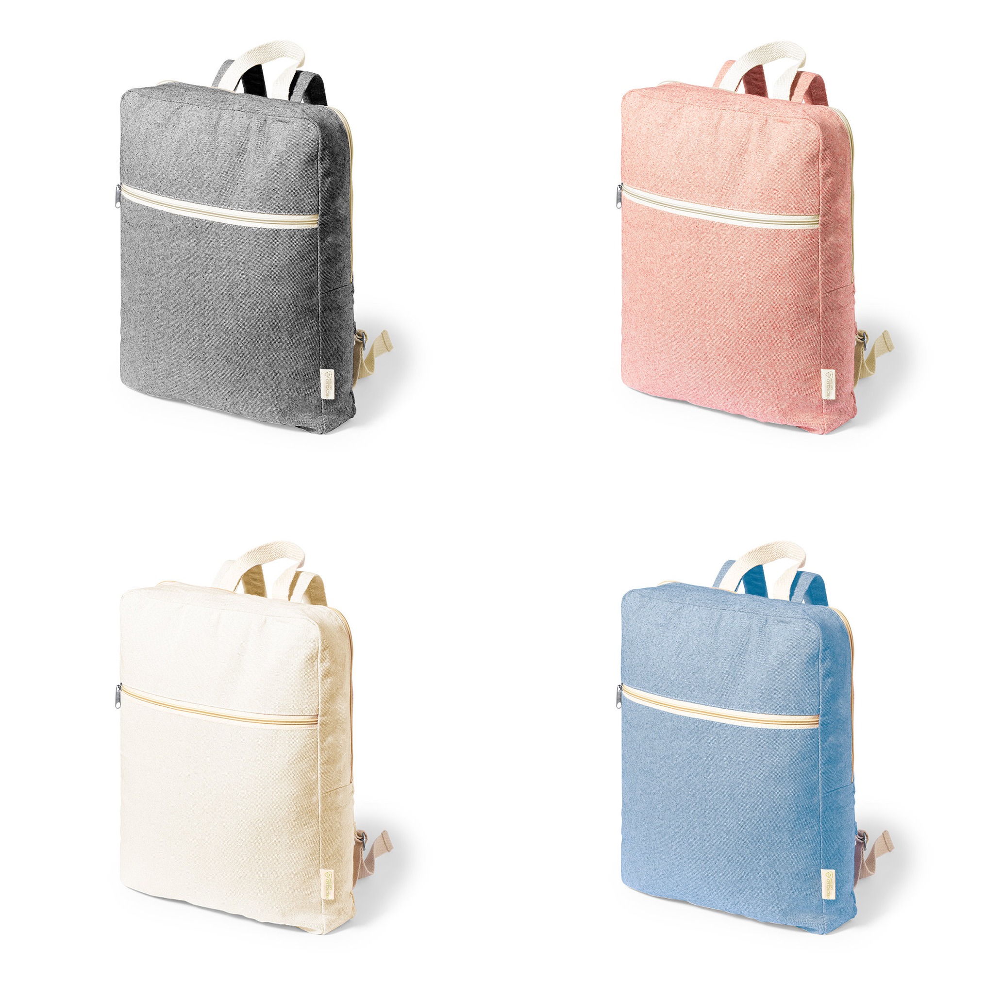 Zaino - Eco | Cotone riciclato | Certificato GRS | Stampa fino a 4 colori