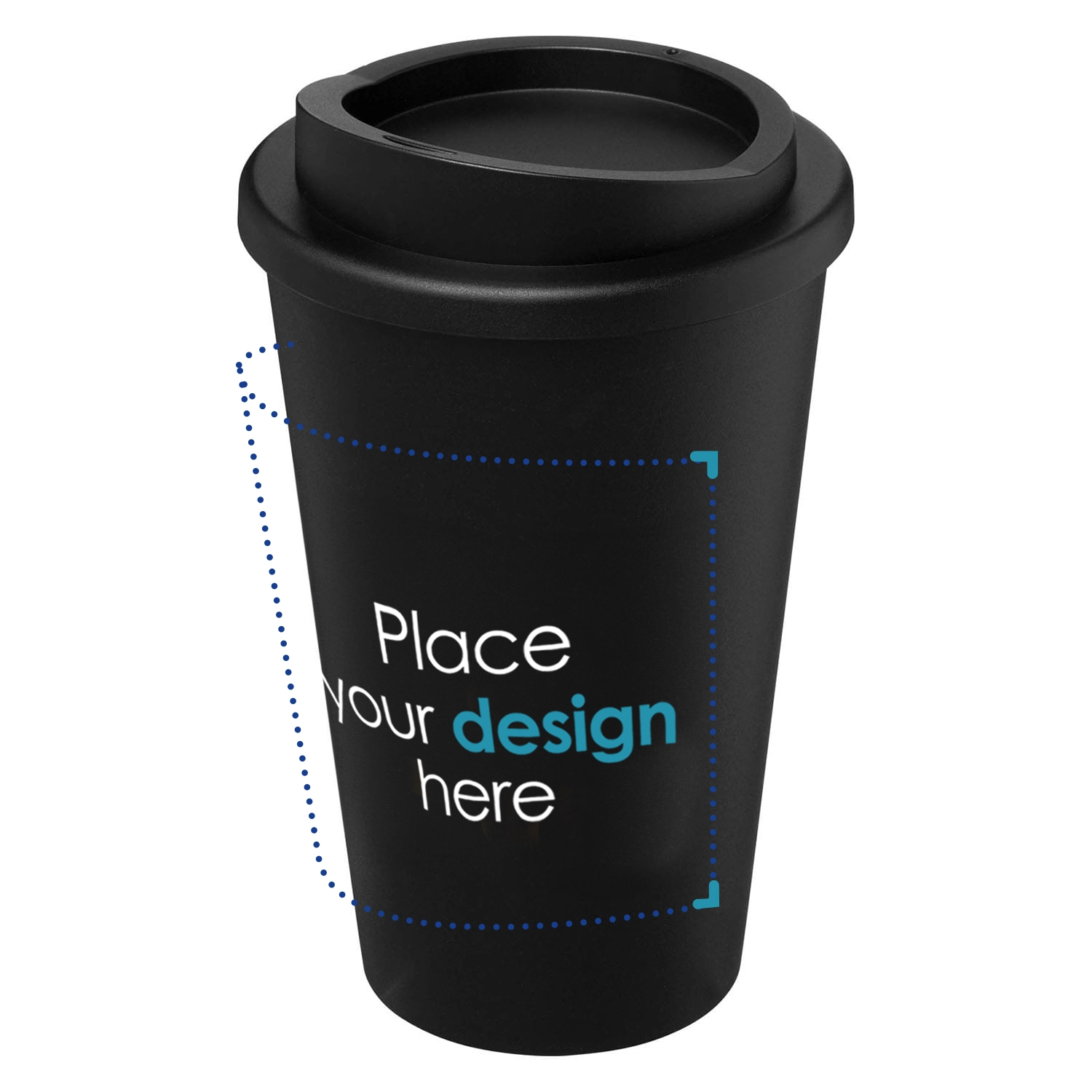 Tazza da caffè - 350 ml | Plastica riciclata | A doppia parete
