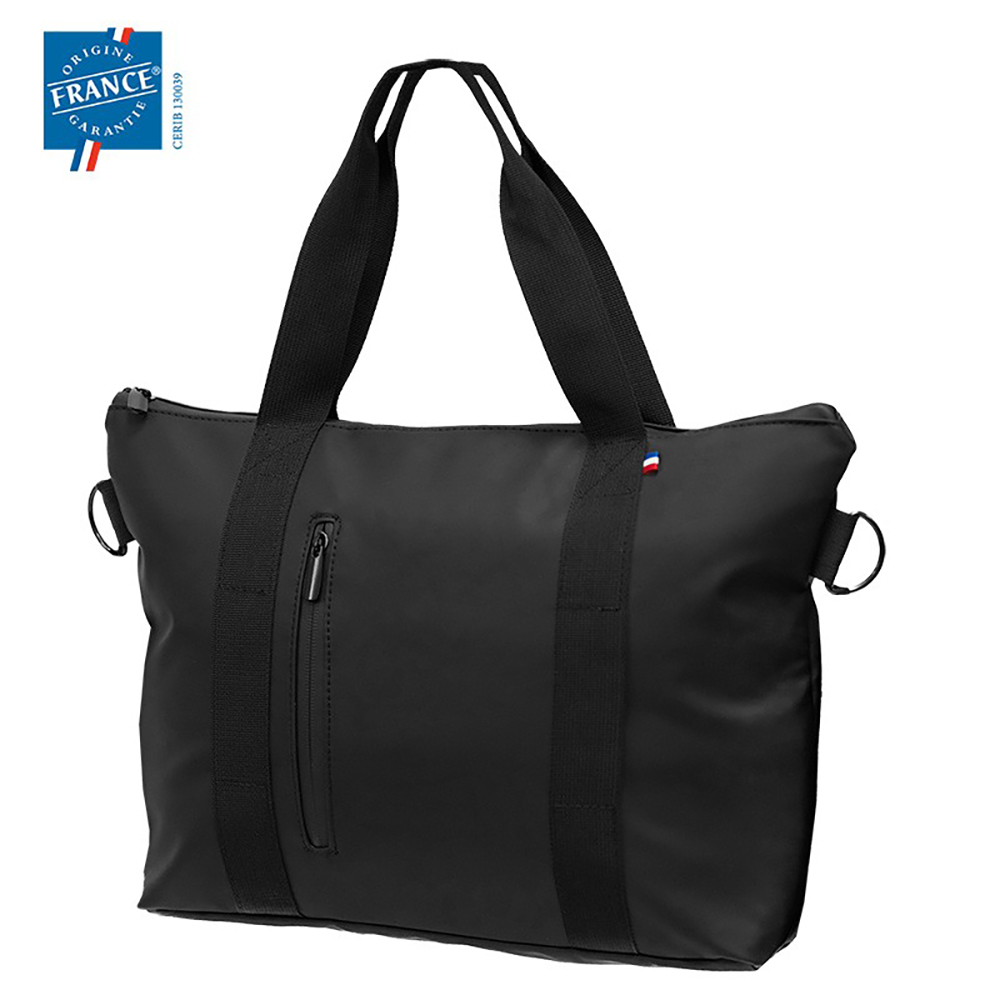 Borsa laptop Goodjour PU riciclato | Prodotta in Francia | Per 17 pollici | Con tracolla rimovibile