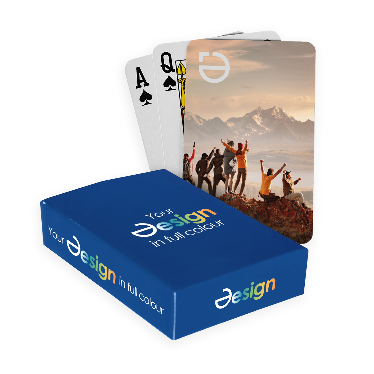 Carte da gioco - In scatola | Quadricromia | Design su scatola e cartoline