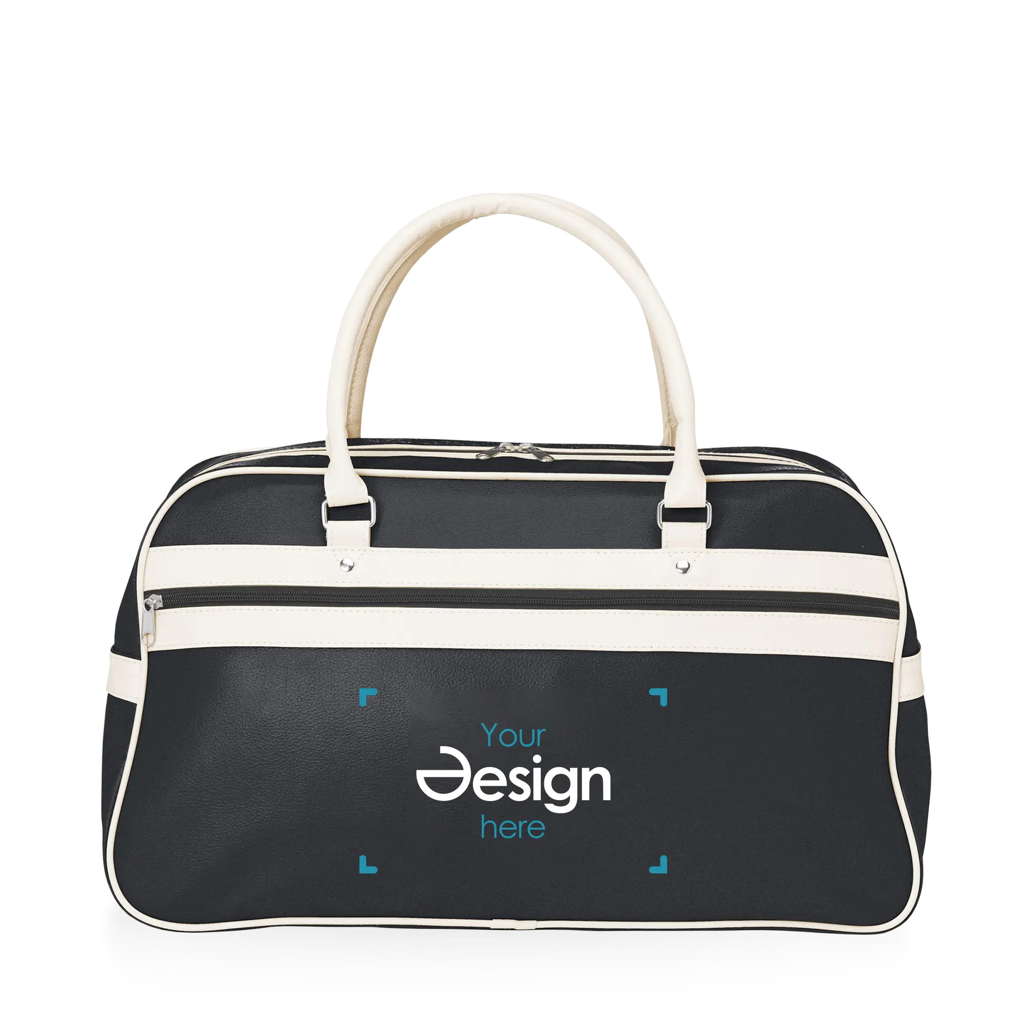Borsa sportiva - Colorata | Con tasca con cerniera | Modello retrò | 21,5 litri