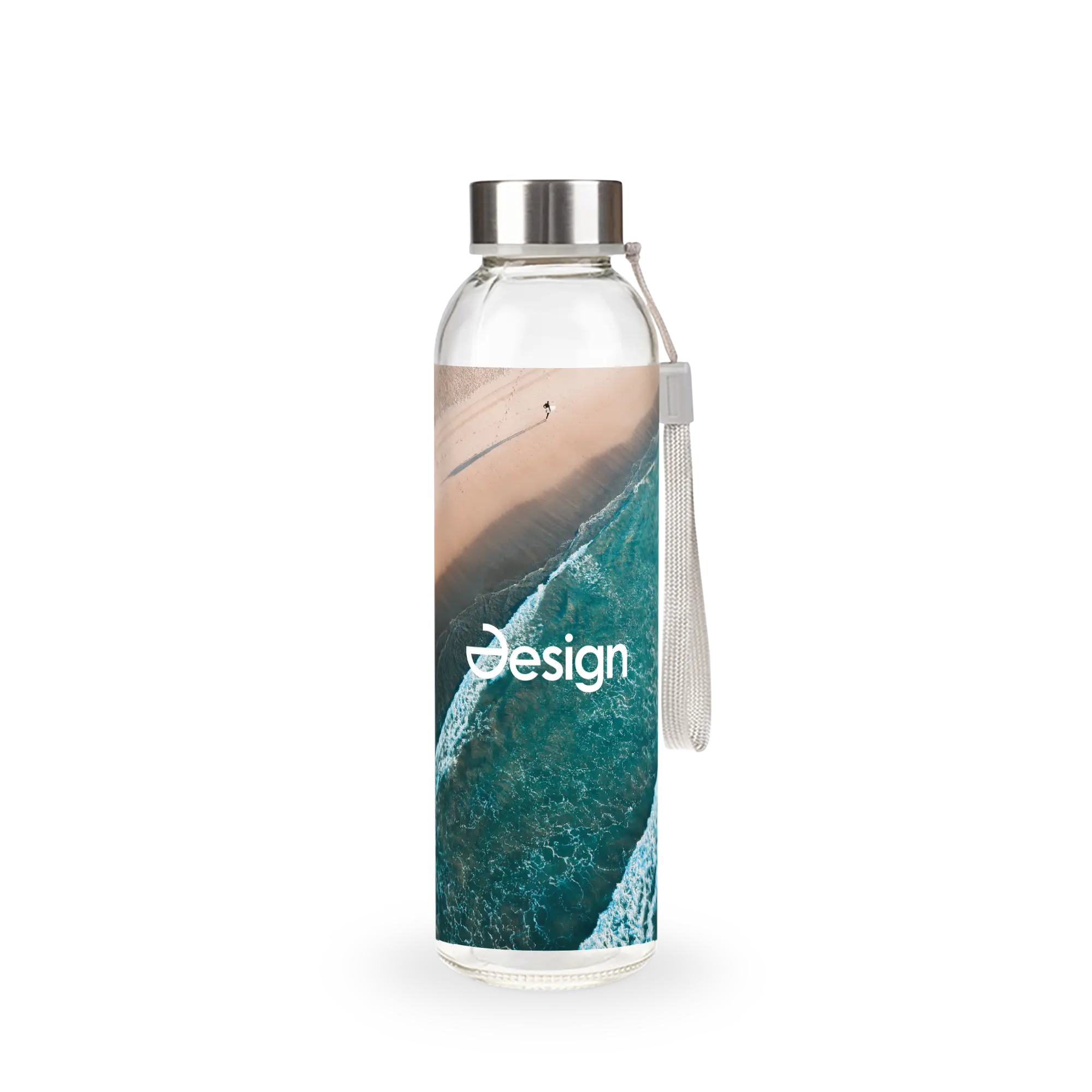 Bottiglia in vetro - 500 ml | Tappo a vite | Quadricromia