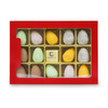 Scatola da finestra con uova di Pasqua di lusso | inclusa logopralina stampata | fatta a mano
