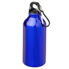 Bottiglia | Borraccia | In alluminio | Moschettone | 400 ml | 92100002 blu