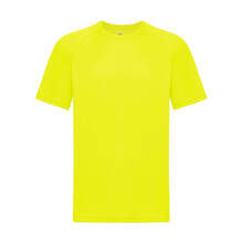 T-shirt sportiva da uomo | Fruit of the Loom | 3703501 Giallo
