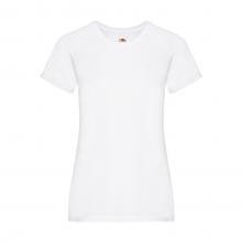 T-shirt sportiva da donna | Fruit of the Loom | 3707601 Bianco