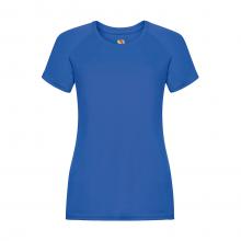 T-shirt sportiva da donna | Fruit of the Loom | 3707601 Blu