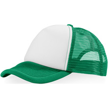 Cappellino da camionista Debby | Stampa a trasferimento | Poliestere | max015 Verde / Bianco