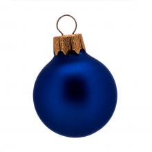 Pallina di Natale colorata | Opaca | 66 mm | 121002 Blu