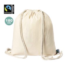Zaino in cotone | Fairtrade | 180 gr/m2 | 151267 Naturale