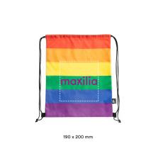 Arcobaleno multicolore | zaino | Poliestere 210T RPET | 151921 