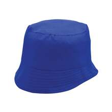 Cappello da sole di cotone colorato  | 201710 Blu
