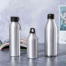 Bottiglia in alluminio | 400 ml | con moschettone | 151763 