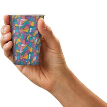Tazza da caffè in cartone con coperchio | A colori | 180 ml | 17180togo 