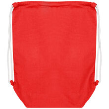 Zaino in cotone | Fino a 4 colori di stampa | 140 gr/m2 | 1091935 Rosso