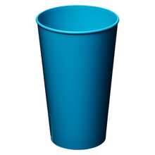 Bicchiere di plastica | 375 ml | Made in EU  | 92210037 Blu acqua