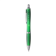 Bottiglia biro | RPET | Pieno colore | 732484 Verde