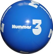 Pallone con stampa | Personalizzato sui 2 lati | 22 cm | 3310011 Blu