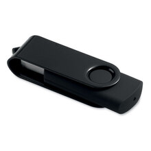 Chiavetta USB Rotodrive | Gomma/metallo | 1-32 GB | IT8791101 Nero