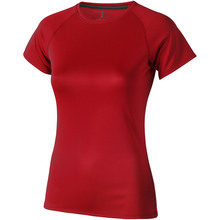 Magliette sportive stampate | Donna | Tessuto a rete in poliestere | Cool-fit | 9239011 Rosso