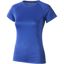 Magliette sportive stampate | Donna | Tessuto a rete in poliestere | Cool-fit | 9239011 Vivid Blu