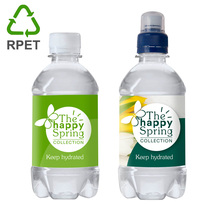 Bottiglia d'acqua naturale | 330 ml | 100% R-PET