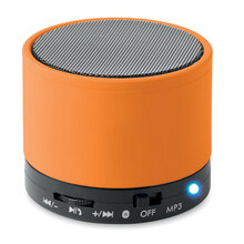 Altoparlante Bluetooth | Con funzione speaker | Incisione o Stampa a colori | 8798726 Arancia