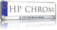 Portatarga | HP Chromium | 701001 Cromo