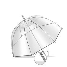 ombrello | trasparente | A cupola | Ø 101 cm | 640104034 