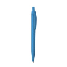 Penna a sfera | In paglia lavorata | Inchiostro blu | 156605 Blu