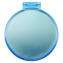 Specchio tascabile in plastica | 8031658 Blu traslucido
