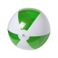 Pallone da spiaggia | 28 cm | Bianco con colore | 83781730 Verde