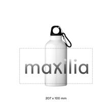 Bottiglia | Borraccia | In alluminio | Moschettone | 400 ml | 92100002 