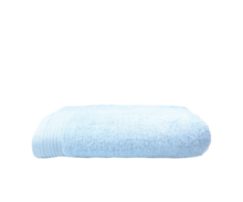 Asciugamano con ricamo | 450 grammi | 140 x 70 cm | 9614070 Blu chiaro