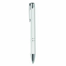 Penna in metallo | Incisione o colore completo | Veloce | max037 Bianco