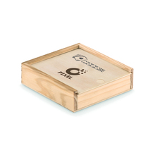 Carte da gioco | Scatola di legno stampata | 5 dadi | 8759187 