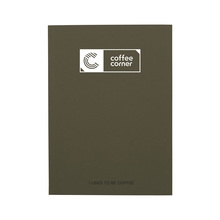 Quaderno | Fondi di caffè | Formato A5 | 73w12498 Marrone