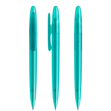Penna a sfera | Refill di qualità | Trasparente | DS5TFF Turchese