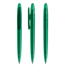 Penna a sfera | Refill di qualità | Trasparente | DS5TFF Verde
