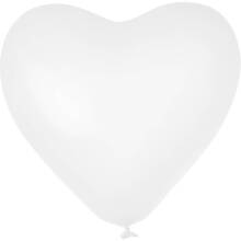 Palloncino gigante a forma di cuore | Stampa di qualità | 947002 Bianco