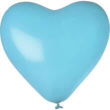 Palloncino gigante a forma di cuore | Stampa di qualità | 947002 Blu chiaro