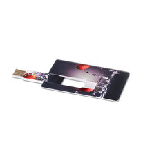 Carta di credito USB | Quadricromia | 1-16 GB | ITmaxp031 Bianco