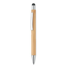 Penna a sfera | Bamboo | Penna tattile | Inchiostro blu | 8759945 Legno