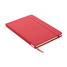 Notebook | Rilegato | A5 | riciclata | 8759966 Rosso